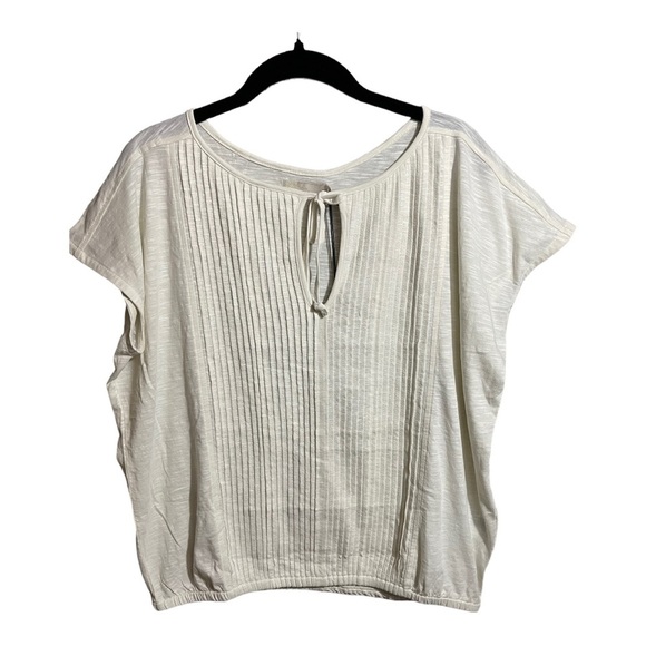 prAna Ocupas Popover Top in Soft White Size M NWT - Picture 2 of 10